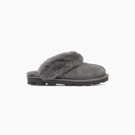 UGG Coquette Grey Slippers for Women (UZCG37204)